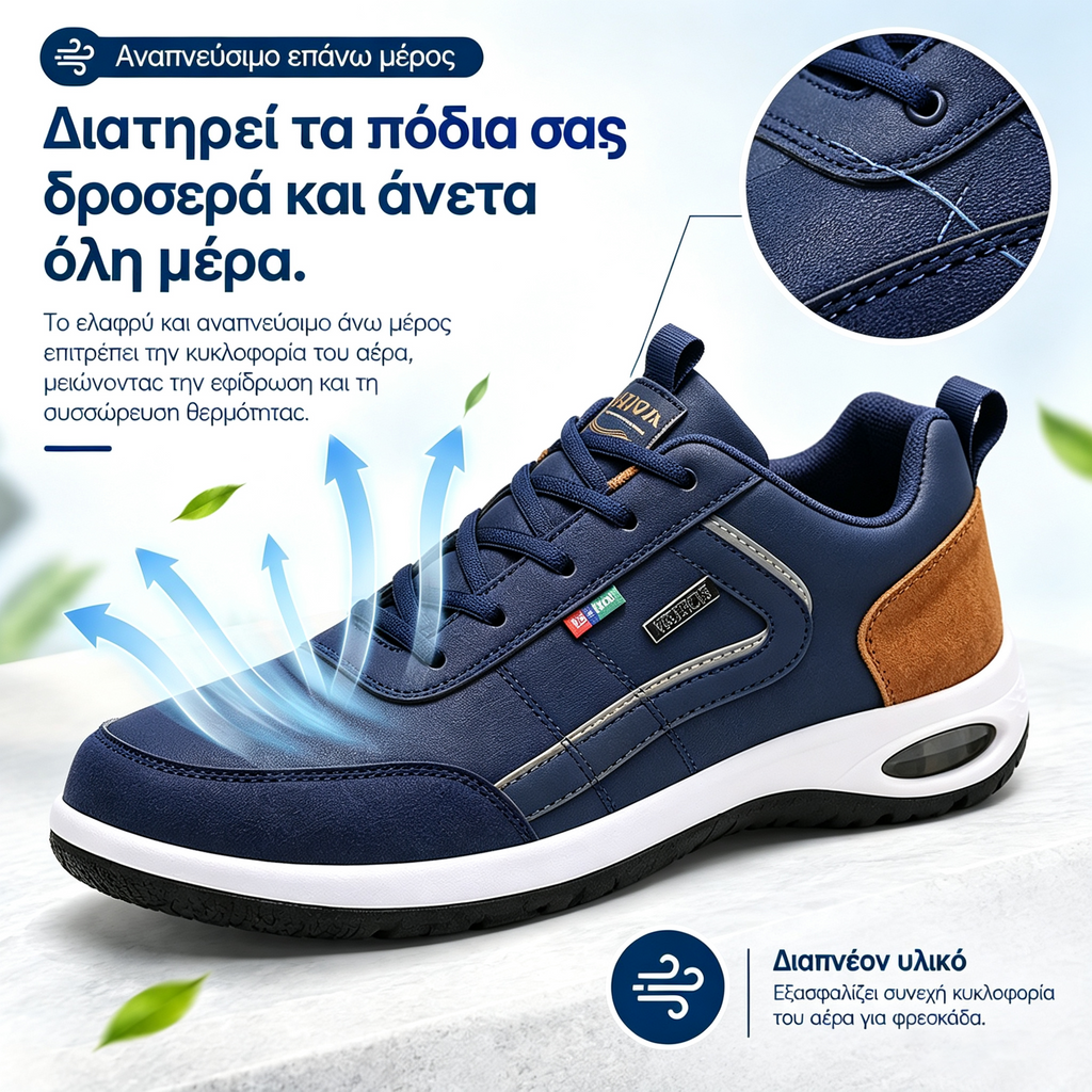 🎉Τελευταία μέρα! 70% έκπτωση! ✅ Ορθωτικά ιατρικά παπούτσια σχεδιασμένα ειδικά για άτομα με προβλήματα στα πόδια, παρέχοντας στήριξη στην καμάρα και ανακουφίζοντας από τον πόνο στην πλάτη, τις αρθρώσεις και τα πόδια.