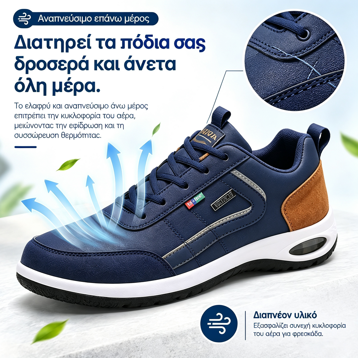 🔥Τελευταία μέρα! 70% έκπτωση! Mazomen®✅ Ορθωτικά ιατρικά παπούτσια σχεδιασμένα ειδικά για άτομα με προβλήματα στα πόδια, παρέχοντας στήριξη στην καμάρα και ανακουφίζοντας από τον πόνο στην πλάτη, τις αρθρώσεις και τα πόδια.