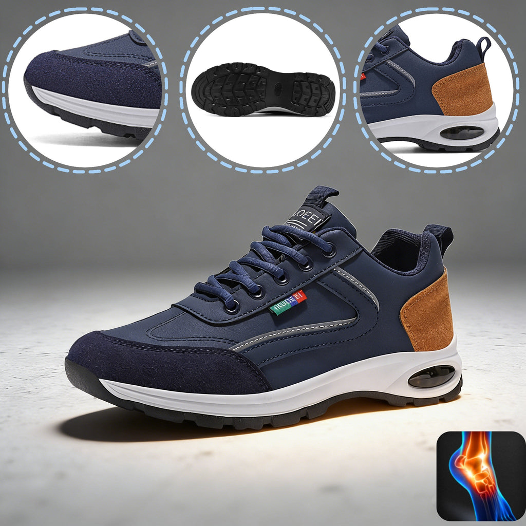 Mazomen® 【⏰Μισή τιμή σήμερα👟】 Αυτά τα παπούτσια είναι ιδανικά για ολοήμερες δραστηριότητες | Σχεδιασμός στήριξης καμάρας | Ανακουφίζει αποτελεσματικά από την κόπωση | Ανακουφίζει από τον πόνο | Βελτιωμένη αδιάβροχη και αντιολισθητική απόδοση👞