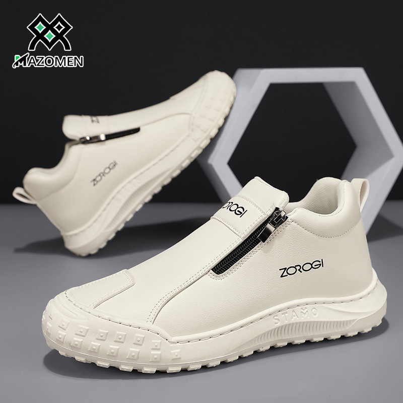 Mazomen® 【🔥50% Έκπτωση | Μην το χάσετε! ⏰】Γνήσιο Δέρμα Υψηλής Ποιότητας | Ανδρική Μόδα | Ανακουφίζει από τον Πόνο των Ποδιών | Αντιολισθητική Σόλα | Κατάλληλο για Περπάτημα και Εργασία👞