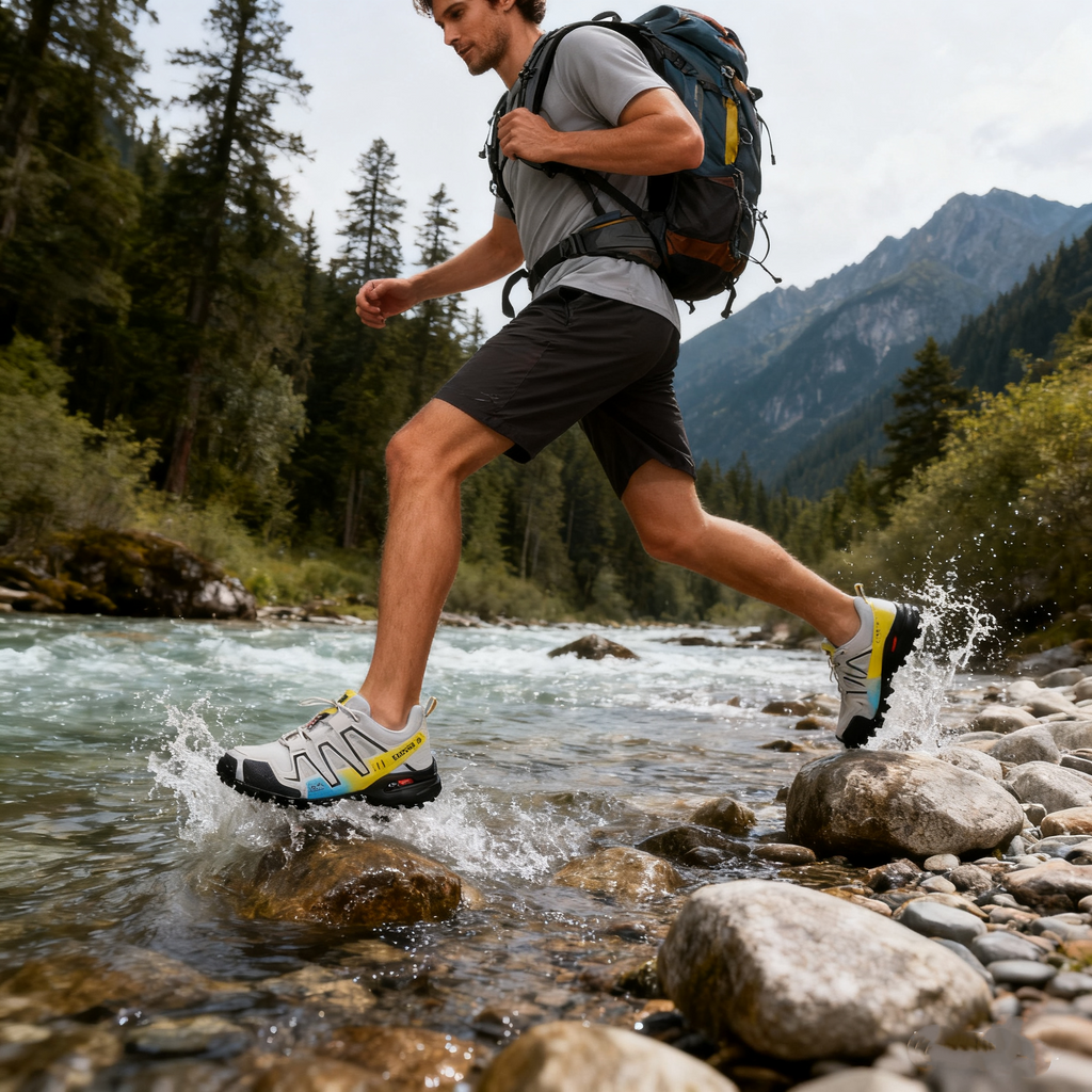 Mazomen® 【⏰Σήμερα στη μισή τιμή👟】Εργονομικά παπούτσια πεζοπορίας | Ανακουφίζουν από τον πόνο των ποδιών | Αδιάβροχα και αντιολισθητικά | Ασφαλή και άνετα | Περπατούν εύκολα όλη μέρα