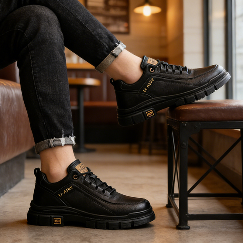 Mazomen® | Δερμάτινα παπούτσια υψηλής ποιότητας | Ανακουφίζουν από τον πόνο στις αρθρώσεις 👞 | Άνετο περπάτημα