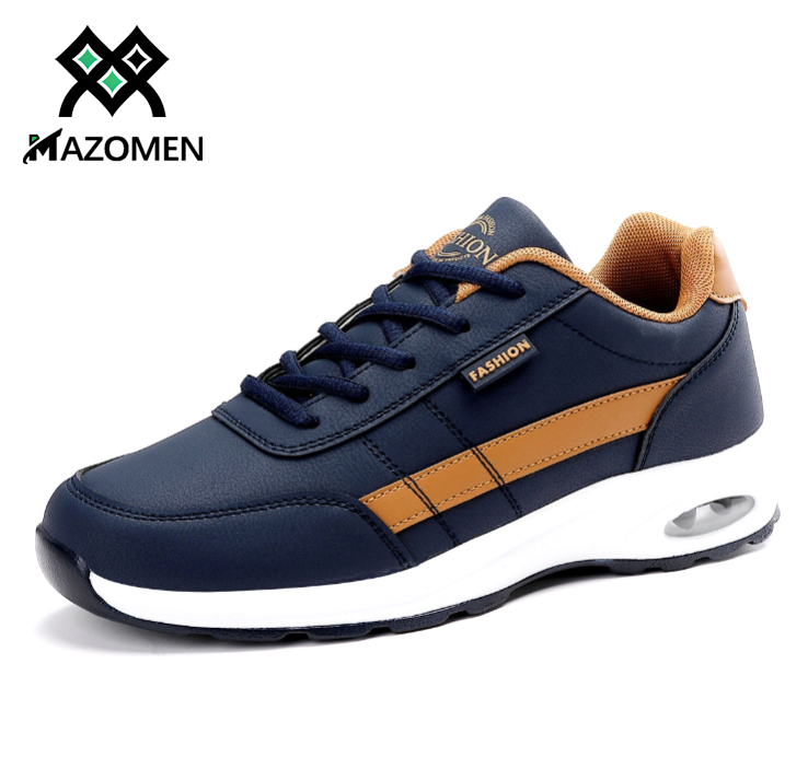 Mazomen®【⏰50% έκπτωση σε νέα προϊόντα, μόνο για σήμερα】 Ανδρικά casual παπούτσια 👞Αναβαθμισμένη έκδοση με αερόσολα | άνετα και αναπνεύσιμα|στήριξη στην καμάρα ✅ τιμή προσφοράς