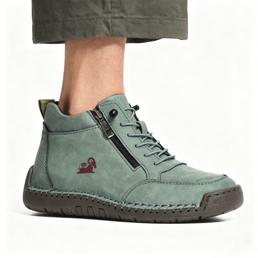 Mazomen®【🔥 50% Έκπτωση - Μην το χάσετε!】 Επιλεγμένα παπούτσια από δέρμα μοσχαριού | Ορθοπεδικά παπούτσια👞 | Ανθεκτικά  αντιολισθητικά & αδιάβροχα | στήριξη καμάρας | ανακούφιση από τον πόνο| unisex