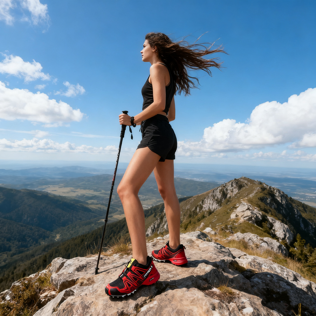 Mazomen® 【⏰Σήμερα στη μισή τιμή👟】Εργονομικά παπούτσια πεζοπορίας | Ανακουφίζουν από τον πόνο των ποδιών | Αδιάβροχα και αντιολισθητικά | Ασφαλή και άνετα | Περπατούν εύκολα όλη μέρα