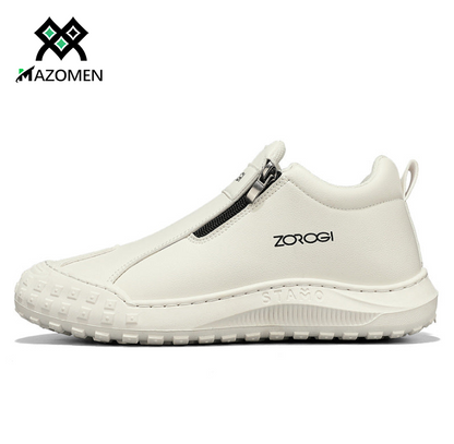 Mazomen® 【🔥50% Έκπτωση | Μην το χάσετε! ⏰】Γνήσιο Δέρμα Υψηλής Ποιότητας | Ανδρική Μόδα | Ανακουφίζει από τον Πόνο των Ποδιών | Αντιολισθητική Σόλα | Κατάλληλο για Περπάτημα και Εργασία👞