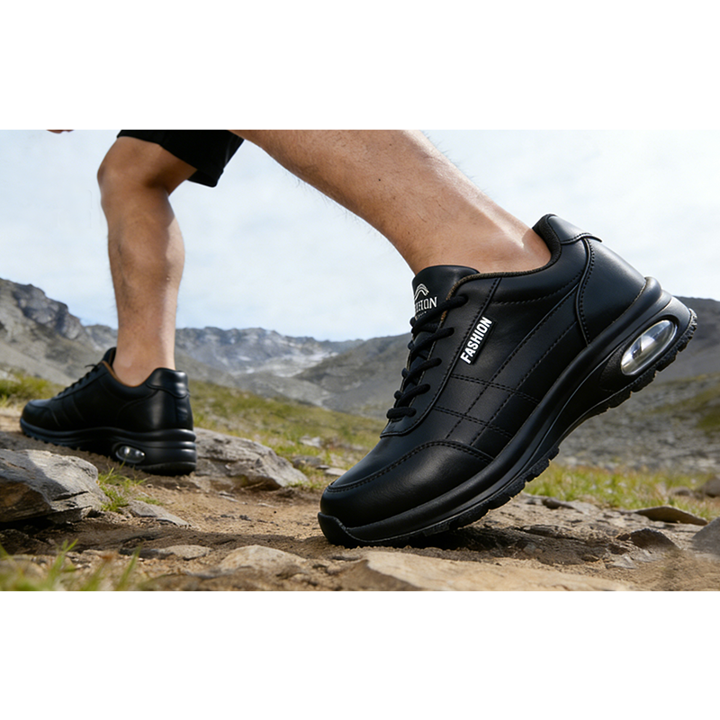 Mazomen®【⏰50% έκπτωση σε νέα προϊόντα, μόνο για σήμερα】 Ανδρικά casual παπούτσια 👞Αναβαθμισμένη έκδοση με αερόσολα | άνετα και αναπνεύσιμα|στήριξη στην καμάρα ✅ τιμή προσφοράς