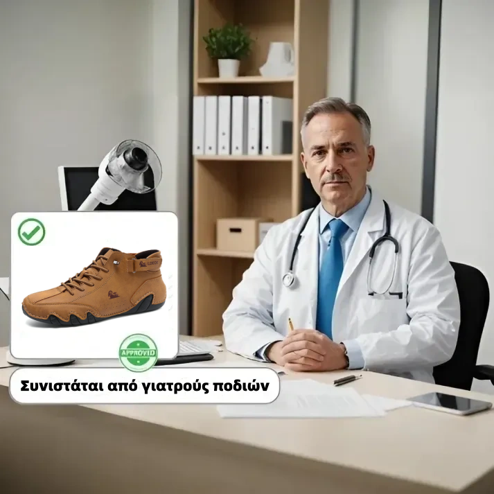 Τελευταία μέρα! Έκπτωση 50%! ✅ Ορθοπεδικά υποδήματα, ειδικά σχεδιασμένα για άτομα με προβλήματα στα πόδια, για την ανακούφιση από πόνους στη μέση, τις αρθρώσεις και τα πόδια.