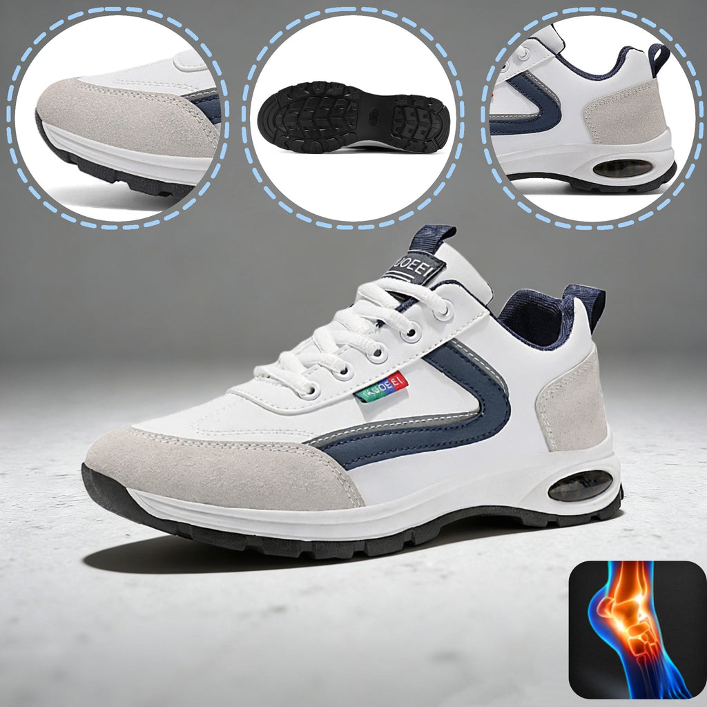 Mazomen® 【⏰Μισή τιμή σήμερα👟】 Αυτά τα παπούτσια είναι ιδανικά για ολοήμερες δραστηριότητες | Σχεδιασμός στήριξης καμάρας | Ανακουφίζει αποτελεσματικά από την κόπωση | Ανακουφίζει από τον πόνο | Βελτιωμένη αδιάβροχη και αντιολισθητική απόδοση👞