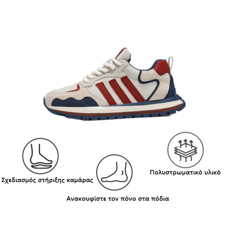 Mazomen®【⚡Περιορισμένη έκπτωση 50% 】Εργονομικά ορθοπεδικά παπούτσια | Για ανακούφιση από πόνους ποδιών | πλάτης και αρθρώσεων | Unisex