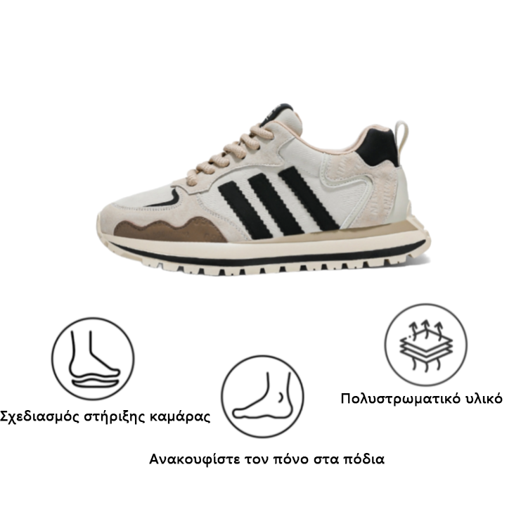 Mazomen®【⚡Περιορισμένη έκπτωση 50% 】Εργονομικά ορθοπεδικά παπούτσια | Για ανακούφιση από πόνους ποδιών | πλάτης και αρθρώσεων | Unisex