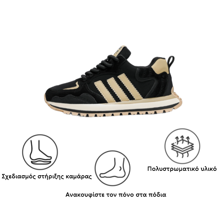 Mazomen®【⚡Περιορισμένη έκπτωση 50% 】Εργονομικά ορθοπεδικά παπούτσια | Για ανακούφιση από πόνους ποδιών | πλάτης και αρθρώσεων | Unisex