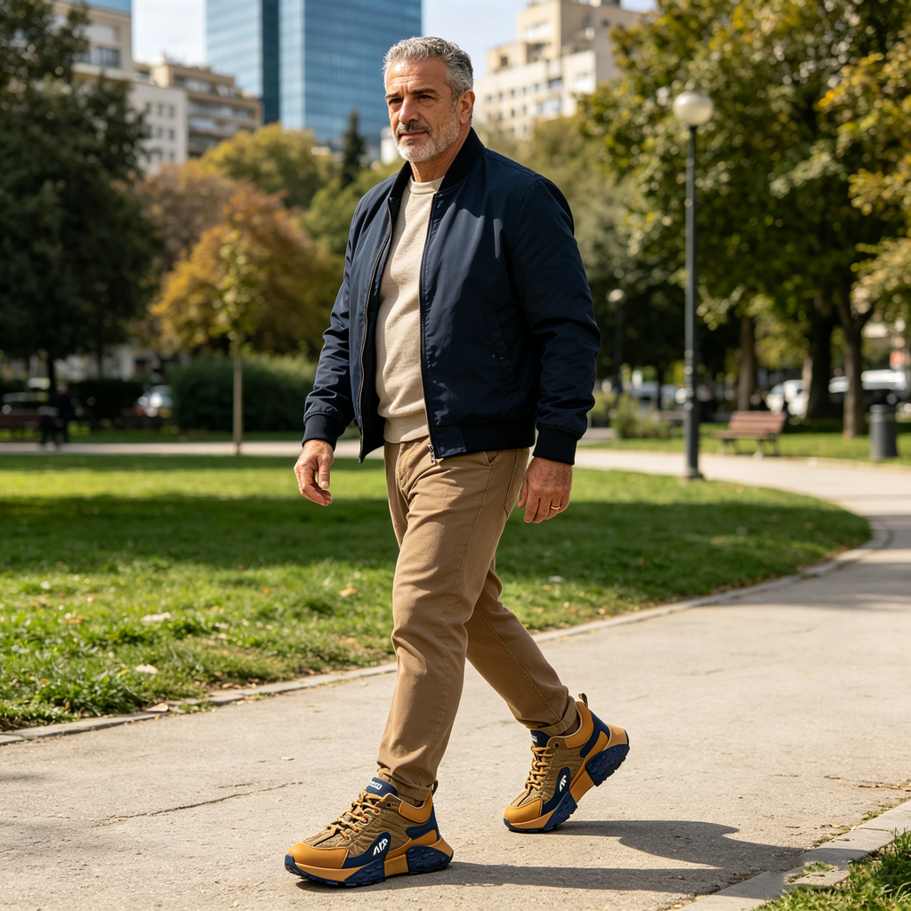 Mazomen® 【⏰Μισή τιμή σήμερα👟】 Συνιστάται από τον γιατρό: Άνετα παπούτσια για περπάτημα | Σχεδιασμός στήριξης καμάρας | Ανακουφίζει αποτελεσματικά από την κόπωση | Ανακουφίζει από τον πόνο | Αδιάβροχα και αντιολισθητικά | Ασφαλές περπάτημα👞