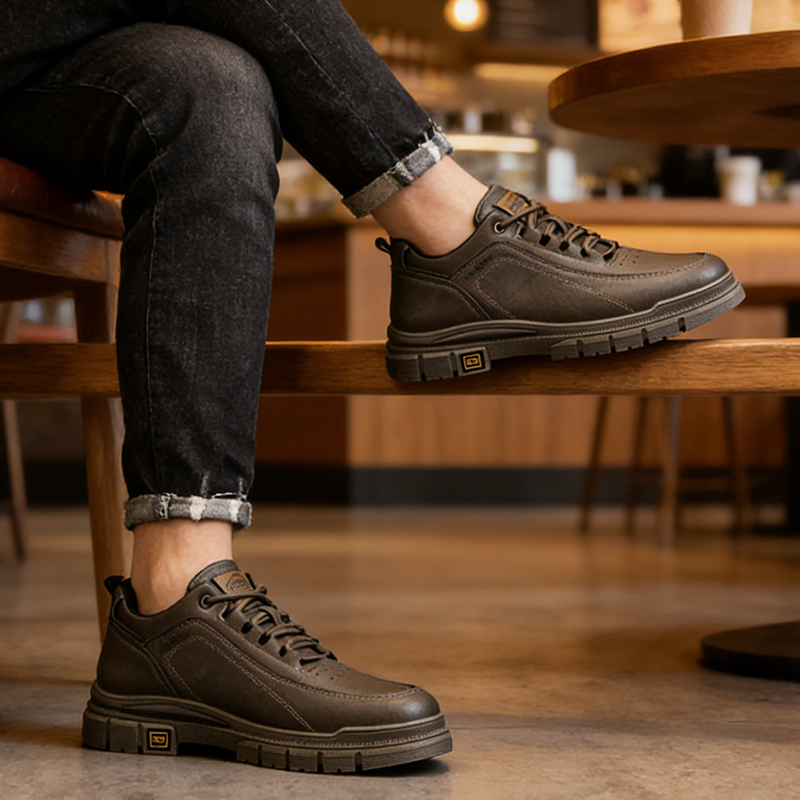 Mazomen® | Δερμάτινα παπούτσια υψηλής ποιότητας | Ανακουφίζουν από τον πόνο στις αρθρώσεις 👞 | Άνετο περπάτημα