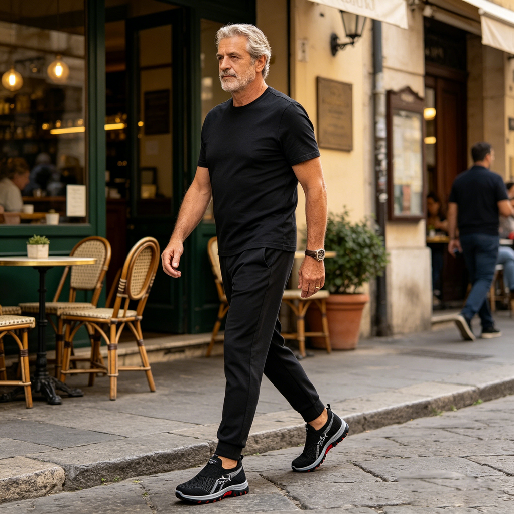Mazomen® 【⏰Μισή τιμή σήμερα👟】Αυτά τα παπούτσια είναι ιδανικά για ολοήμερες δραστηριότητες | Σχεδιασμός στήριξης καμάρας | Ανακουφίζει αποτελεσματικά από την κόπωση | Ανακουφίζει από τον πόνο | Βελτιωμένη αντίσταση ολίσθησης👞