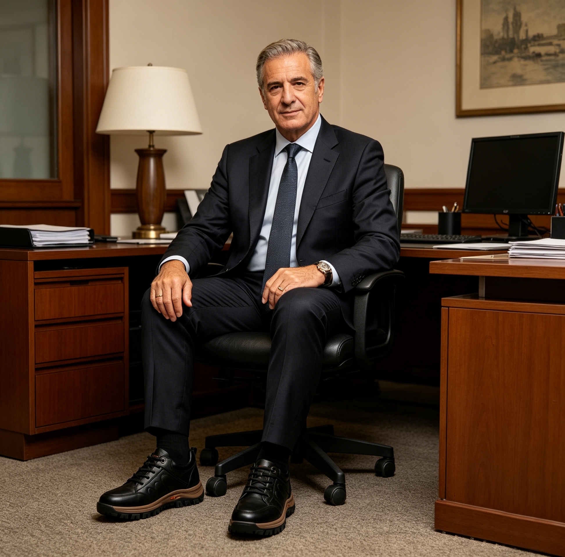 Mazomen® 【🔥Νέα Άφιξη | Περιορισμένης Διάρκειας Μισή Τιμή⏰】 Παπούτσια Υψηλής Ποιότητας από Δέρμα | Γνήσιο Δέρμα | Αδιάβροχα και Αντιολισθητικά | Ανακουφίζει από την Κόπωση των Ποδιών | Άμεση Άνεση 👟（副本）