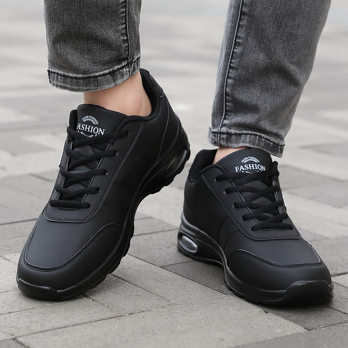 Mazomen®【⏰50% έκπτωση σε νέα προϊόντα, μόνο για σήμερα】 Ανδρικά casual παπούτσια 👞Αναβαθμισμένη έκδοση με αερόσολα | άνετα και αναπνεύσιμα|στήριξη στην καμάρα ✅ τιμή προσφοράς