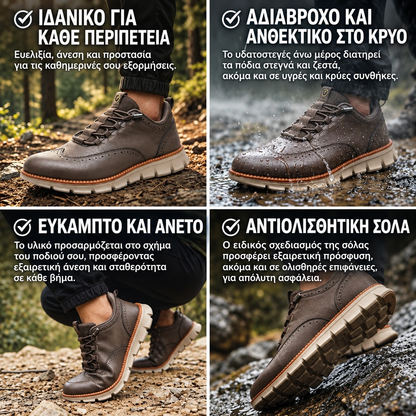 🎉Τελευταία μέρα! 70% έκπτωση!✅ Συνιστάται από γιατρό: Άνετα παπούτσια για περπάτημα, ορθοπεδικά παπούτσια κατάλληλα για άτομα με προβλήματα στα πόδια, στηρίζουν την καμάρα του ποδιού και ανακουφίζουν από τον πόνο στις αρθρώσεις και το πόδι.（副本）