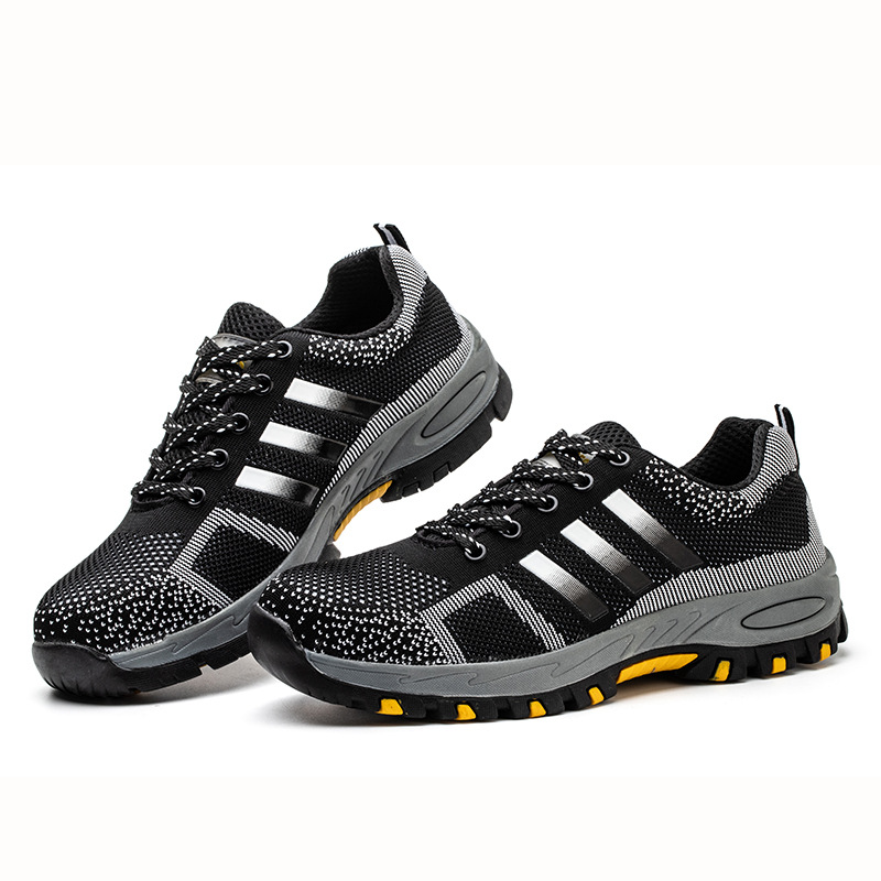 Mazomen®【⏰Σήμερα στη μισή τιμή👟 】Ανδρικές μπότες εργασίας με ατσάλινο καπάκι στη μύτη | Αντιολισθητικά ανθεκτικά στα τρυπήματα| παπούτσια ασφαλείας | άνετα παπούτσια εργασίας