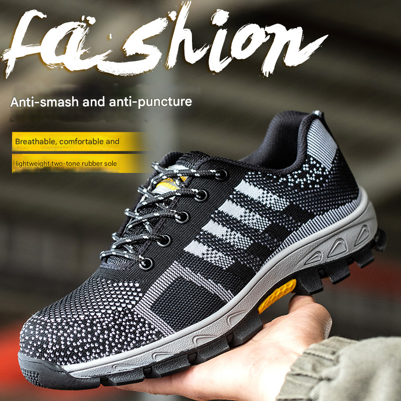 Mazomen®【⏰Σήμερα στη μισή τιμή👟 】Ανδρικές μπότες εργασίας με ατσάλινο καπάκι στη μύτη | Αντιολισθητικά ανθεκτικά στα τρυπήματα| παπούτσια ασφαλείας | άνετα παπούτσια εργασίας