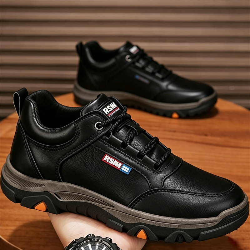 Mazomen® 【🔥Νέα Άφιξη | Περιορισμένης Διάρκειας Μισή Τιμή⏰】 Παπούτσια Υψηλής Ποιότητας από Δέρμα | Γνήσιο Δέρμα | Αδιάβροχα και Αντιολισθητικά | Ανακουφίζει από την Κόπωση των Ποδιών | Άμεση Άνεση 👟（副本）