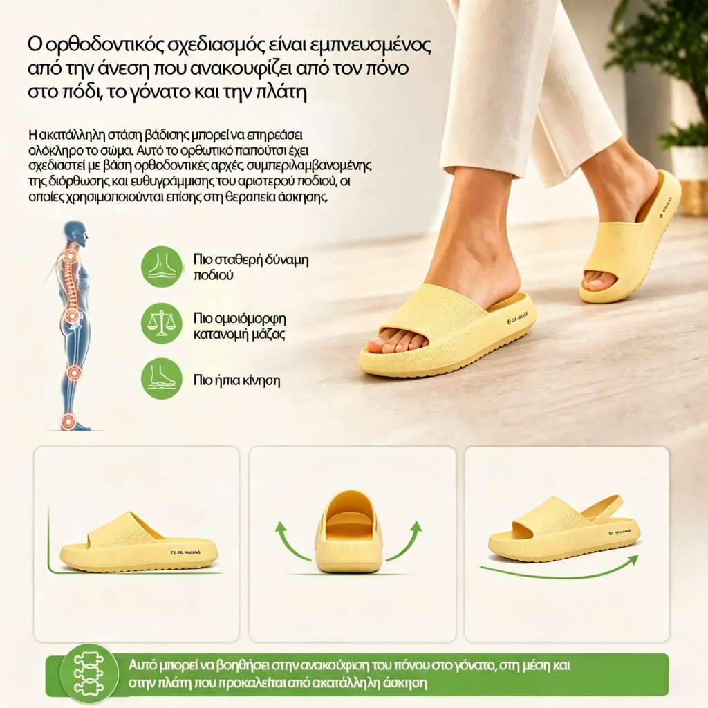 🎉Τελευταία μέρα! 50% έκπτωση! ✅ Καλοκαιρινά σανδάλια, ορθοπεδικά ιατρικά παπούτσια σχεδιασμένα για άτομα με προβλήματα στα πόδια για την ανακούφιση από πόνους στην πλάτη, τις αρθρώσεις και τα πόδια.ιση από τον πόνο στην πλάτη, τις αρθρώσεις και τα πόδια.