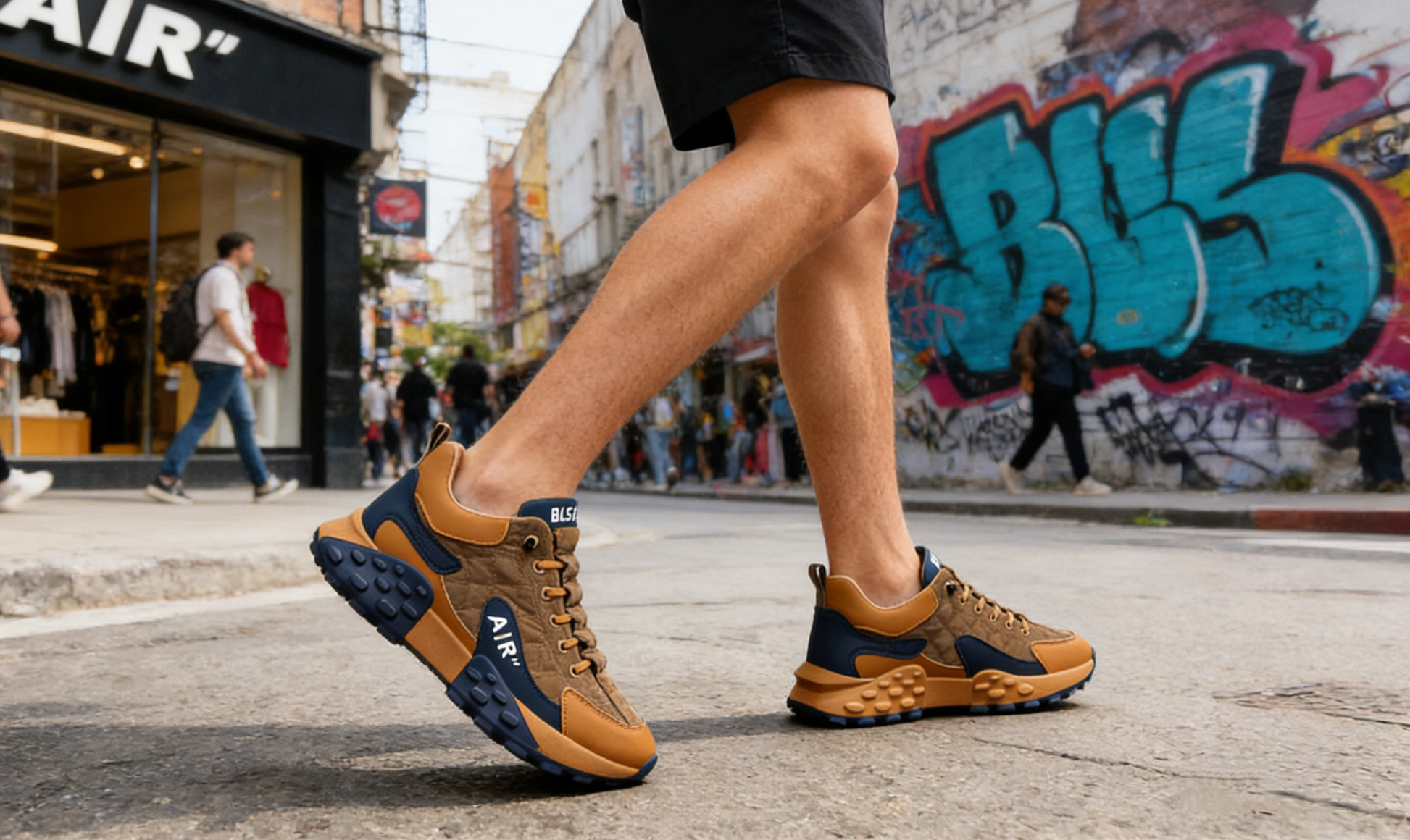 Mazomen® 【🔥Προσφορά Δευτέρας | Περιορισμένος χρόνος στη μισή τιμή⏰】Παπούτσια για τις εξορμήσεις στο πεδίο | εξαιρετική απορρόφηση κραδασμών | Άνετο και αντιολισθητικό| διόρθωση βάδισης👟