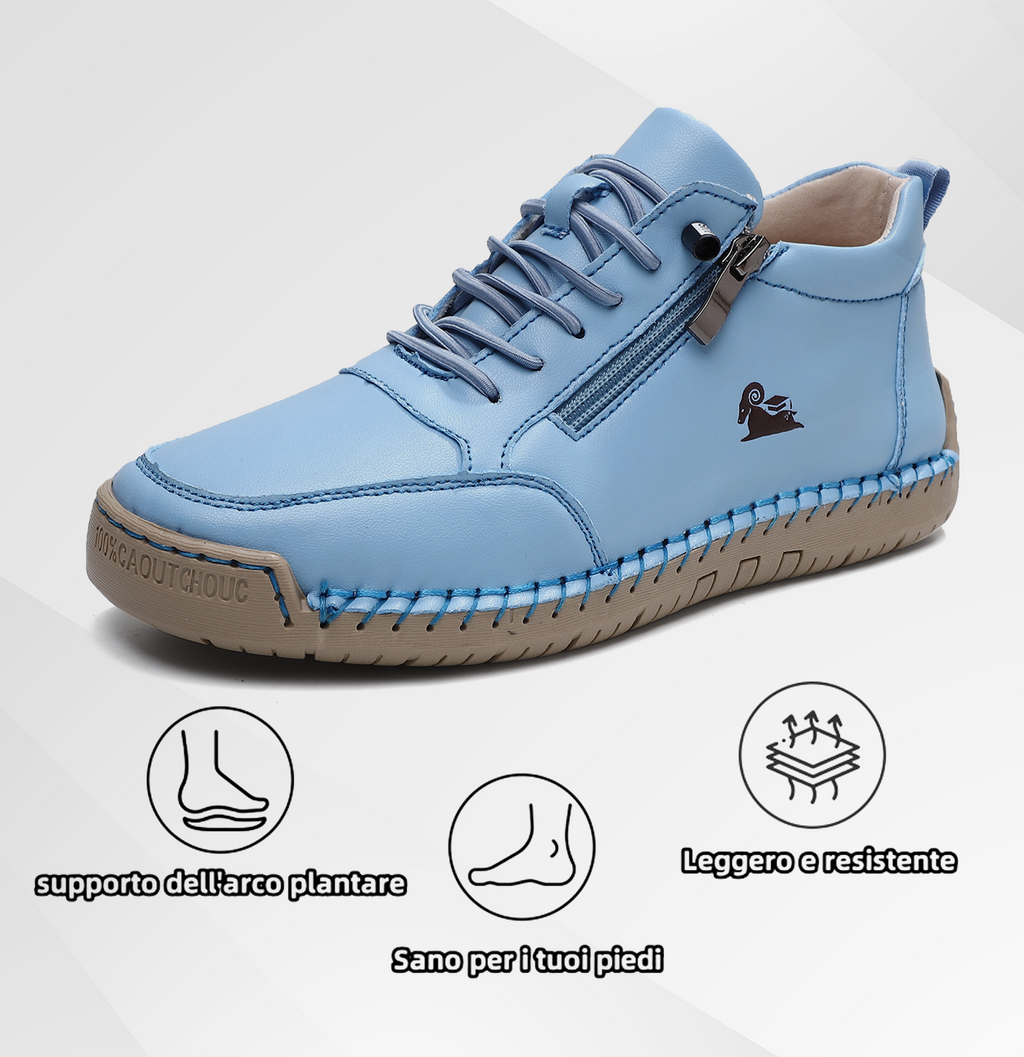 Mazomen®【🔥 50% Έκπτωση - Μην το χάσετε!】 Επιλεγμένα παπούτσια από δέρμα μοσχαριού | Ορθοπεδικά παπούτσια👞 | Ανθεκτικά  αντιολισθητικά & αδιάβροχα | στήριξη καμάρας | ανακούφιση από τον πόνο| unisex