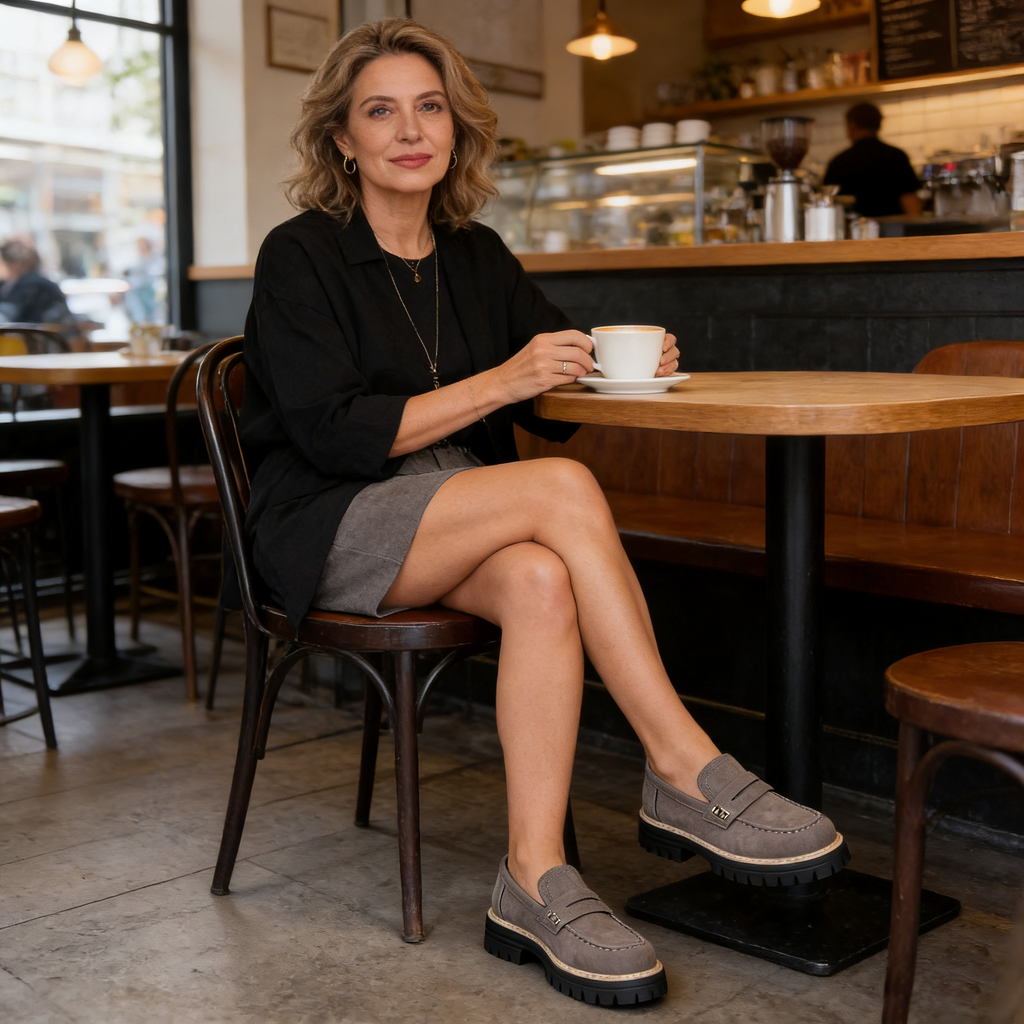 Mazomen® 【⏰Μισή τιμή σήμερα👟】Αυτά τα παπούτσια είναι ιδανικά για ολοήμερες δραστηριότητες | Σχεδιασμός στήριξης καμάρας | Ανακουφίζει αποτελεσματικά από την κόπωση | Ανακουφίζει από τον πόνο | Βελτιωμένη αντίσταση ολίσθησης👞