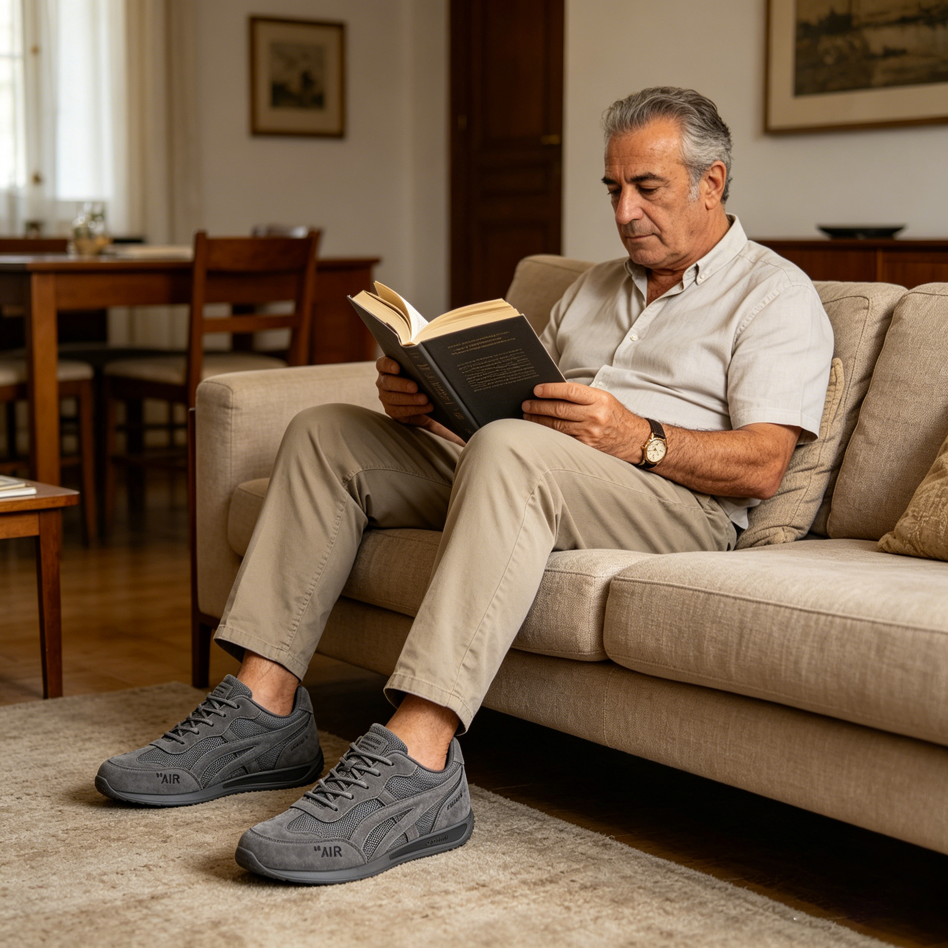 Mazomen® 【⏰Μισή τιμή σήμερα👟】Αυτά τα παπούτσια είναι ιδανικά για ολοήμερες δραστηριότητες | Σχεδιασμός στήριξης καμάρας | Ανακουφίζει αποτελεσματικά από την κόπωση | Ανακουφίζει από τον πόνο | Βελτιωμένη αντίσταση ολίσθησης👞
