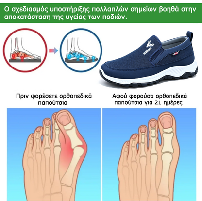 Mazomen® 【⏰Μισή τιμή σήμερα👟】 Αυτά τα παπούτσια είναι ιδανικά για ολοήμερες δραστηριότητες | Σχεδιασμός στήριξης καμάρας | Ανακουφίζει αποτελεσματικά από την κόπωση | Ανακουφίζει από τον πόνο | Βελτιωμένη αδιάβροχη και αντιολισθητική απόδοση👞