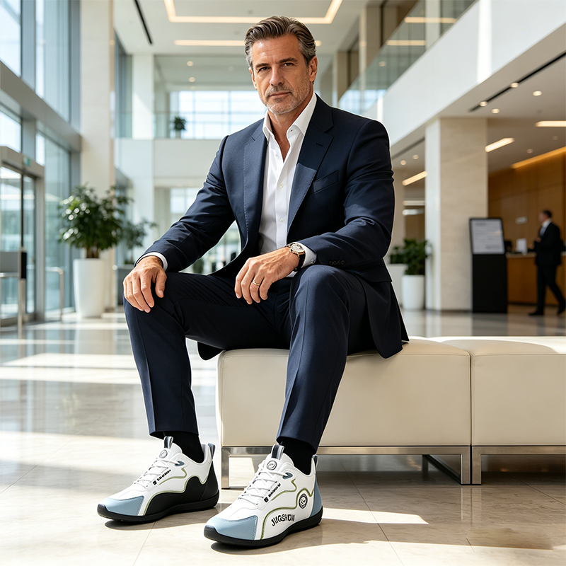Mazomen® 【⏰Μισή τιμή σήμερα👟】 Αυτά τα παπούτσια είναι κατάλληλα για ολοήμερες δραστηριότητες | Σχεδιασμός υποστήριξης καμάρας | Ανακουφίζει αποτελεσματικά από την κόπωση | Ανακουφίζει από τον πόνο | Διορθώνει το βάδισμα | Αδιάβροχα και αντιολισθητικά👞