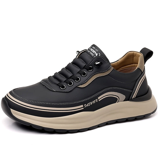 Mazomen®【⏰Μαύρα 50% έκπτωση👟】 Παπούτσια πεζοπορίας | δέρμα υψηλής ποιότητας | ραμμένα στο χέρι