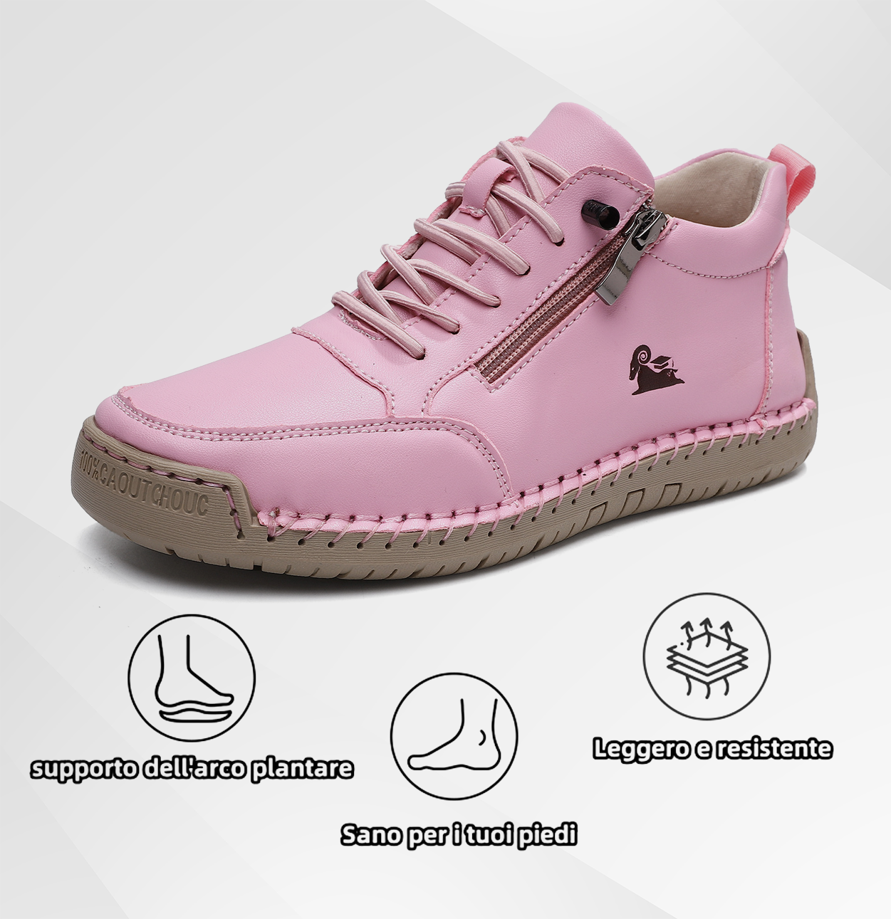 Mazomen®【🔥 50% Έκπτωση - Μην το χάσετε!】 Επιλεγμένα παπούτσια από δέρμα μοσχαριού | Ορθοπεδικά παπούτσια👞 | Ανθεκτικά  αντιολισθητικά & αδιάβροχα | στήριξη καμάρας | ανακούφιση από τον πόνο| unisex