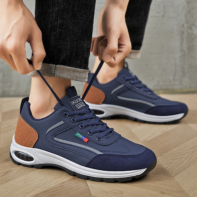 Mazomen® 【⏰Μισή τιμή σήμερα👟】 Αυτά τα παπούτσια είναι ιδανικά για ολοήμερες δραστηριότητες | Σχεδιασμός στήριξης καμάρας | Ανακουφίζει αποτελεσματικά από την κόπωση | Ανακουφίζει από τον πόνο | Βελτιωμένη αδιάβροχη και αντιολισθητική απόδοση👞