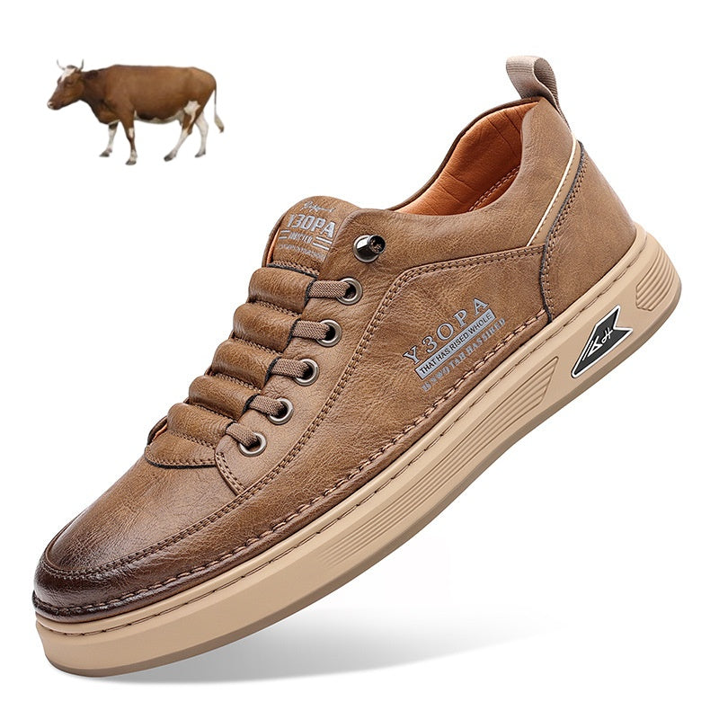 Mazomen®【⏰50% έκπτωση για περιορισμένο χρονικό διάστημα! 】Πολυτελή δερμάτινα παπούτσια από αυστραλιανό δέρμα μοσχαριού | ανακούφιση από τον πόνο στα πόδια για 3 ημέρες