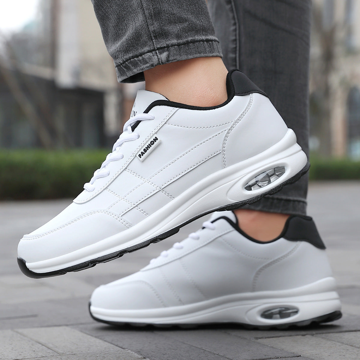 Mazomen®【⏰50% έκπτωση σε νέα προϊόντα, μόνο για σήμερα】 Ανδρικά casual παπούτσια 👞Αναβαθμισμένη έκδοση με αερόσολα | άνετα και αναπνεύσιμα|στήριξη στην καμάρα ✅ τιμή προσφοράς