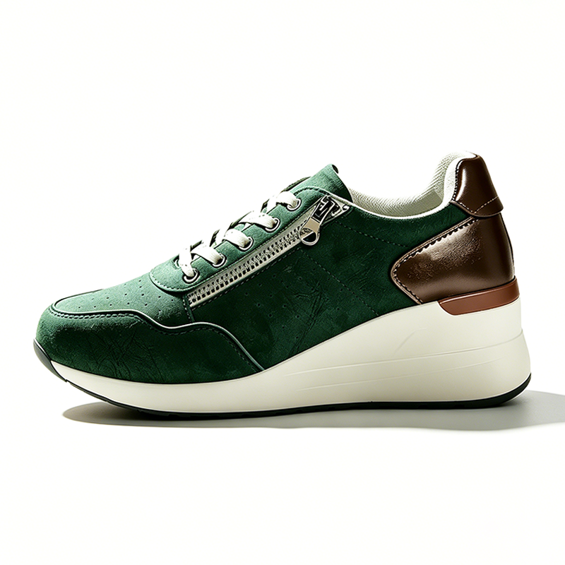 Ortopedická obuv Shellsen® 【🔥Dnešní speciál: 50% sleva🎁】 Pohodlná vycházková obuv - Zapínání na boční zip, vysoký podpatek, podpora klenby pro účinnou úlevu od bolesti chodidla, voděodolná a protiskluzová.