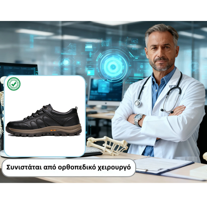 Mazomen® 【🔥Νέα Άφιξη | Περιορισμένης Διάρκειας Μισή Τιμή⏰】 Παπούτσια Υψηλής Ποιότητας από Δέρμα | Γνήσιο Δέρμα | Αδιάβροχα και Αντιολισθητικά | Ανακουφίζει από την Κόπωση των Ποδιών | Άμεση Άνεση 👟