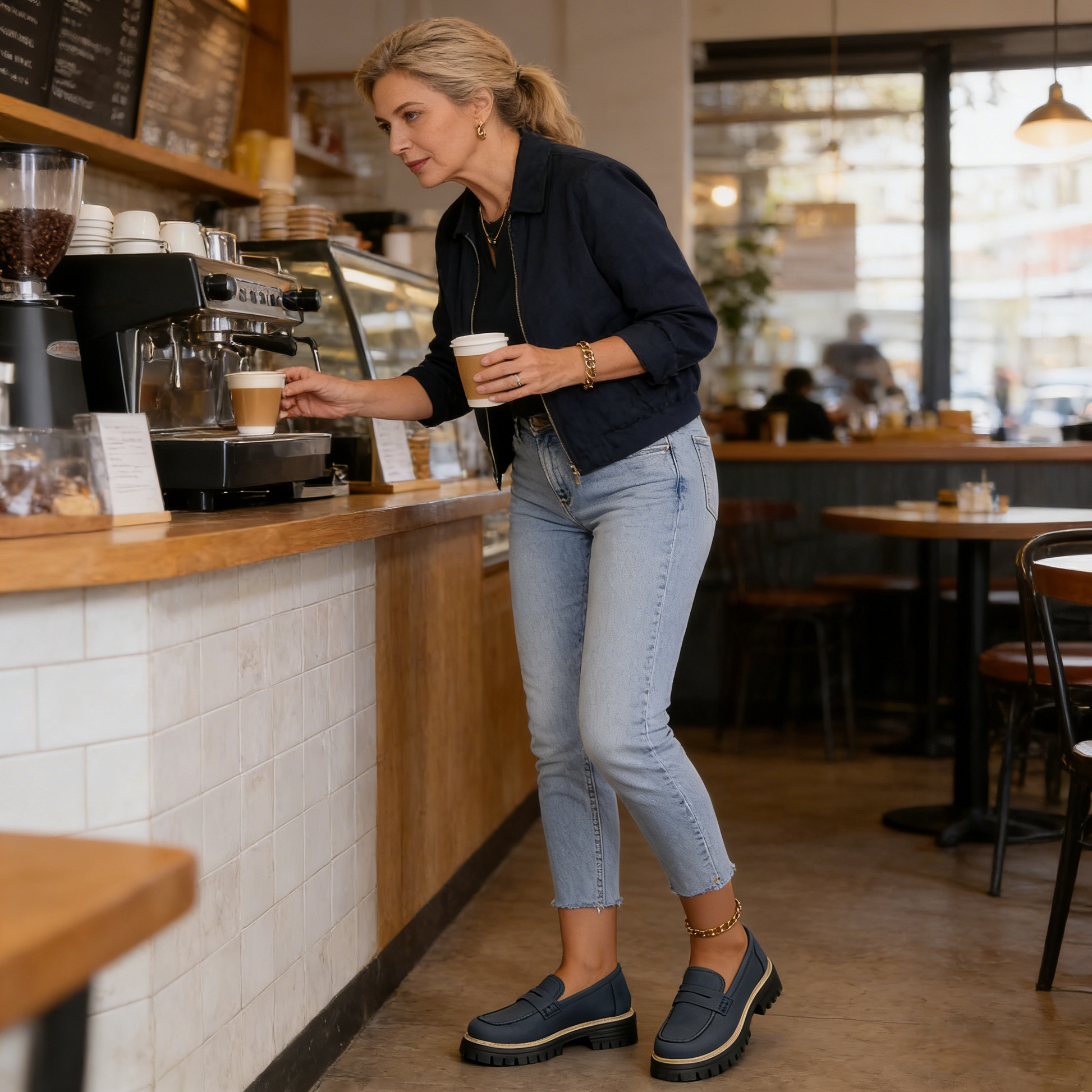 Mazomen® 【⏰Μισή τιμή σήμερα👟】Αυτά τα παπούτσια είναι ιδανικά για ολοήμερες δραστηριότητες | Σχεδιασμός στήριξης καμάρας | Ανακουφίζει αποτελεσματικά από την κόπωση | Ανακουφίζει από τον πόνο | Βελτιωμένη αντίσταση ολίσθησης👞