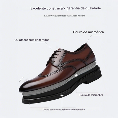 Mazomen®【🎁Σήμερα με έκπτωση 50%】✅Δερμάτινα παπούτσια υψηλής ποιότητας | Ανακουφίζει από τον πόνο στις αρθρώσεις 👞 |Άνετο περπάτημα
