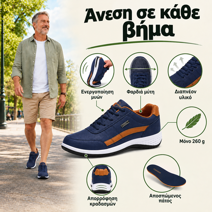 🎉Τελευταία μέρα! 70% έκπτωση! 🔥  Ορθωτικά ιατρικά παπούτσια σχεδιασμένα ειδικά για άτομα με προβλήματα στα πόδια✅παρέχοντας στήριξη στην καμάρα και ανακουφίζοντας από τον πόνο στην πλάτη, τις αρθρώσεις και τα πόδια.