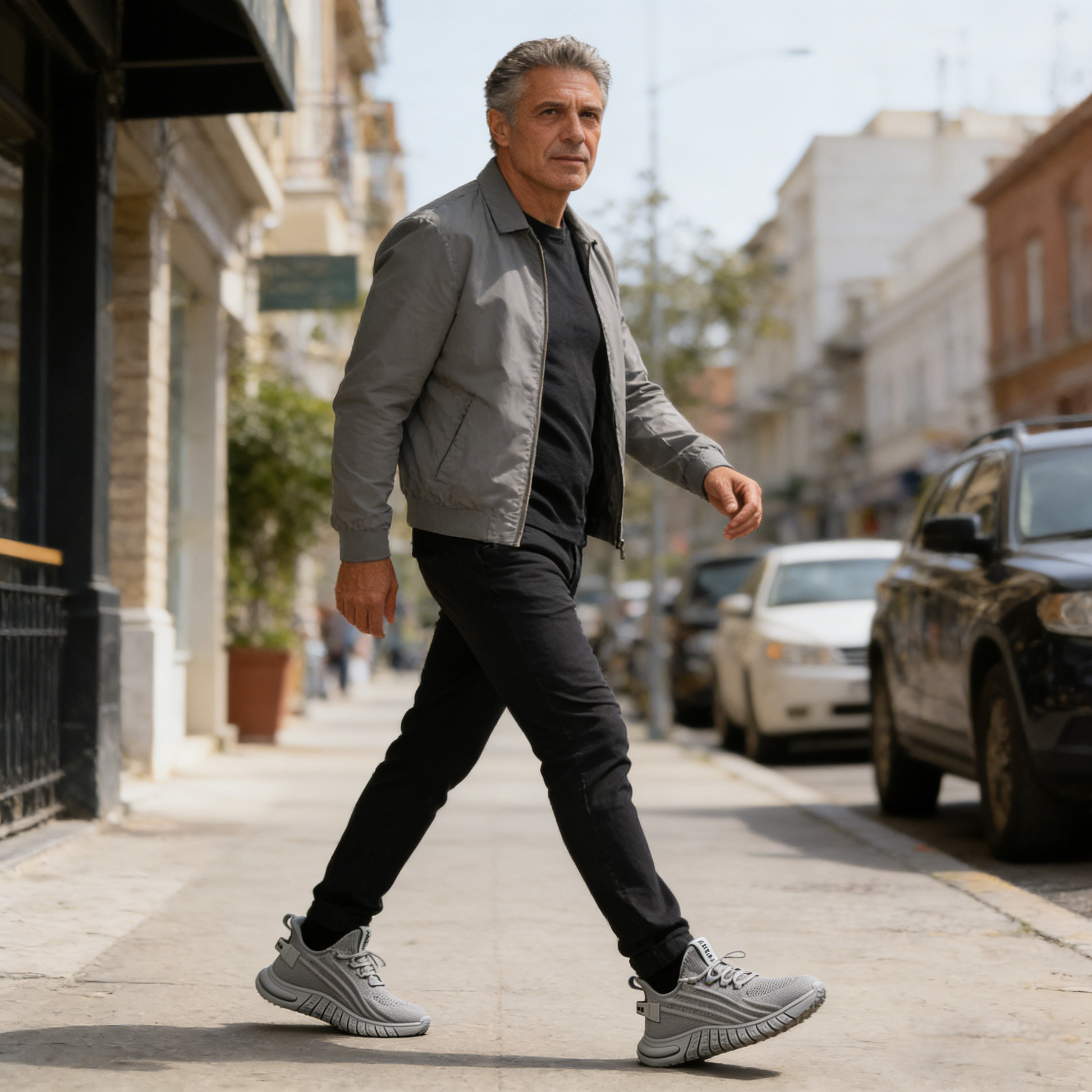 Mazomen® 【⏰Μισή τιμή σήμερα👟】Παπούτσια πεζοπορίας κατάλληλα για περπάτημα όλη μέρα | Σχεδιασμός στήριξης καμάρας | Ανακουφίζει αποτελεσματικά από την κόπωση | Ανακουφίζει από τον πόνο των ποδιών | Βελτιωμένη αδιάβροχη και αντιολισθητική απόδοση👞