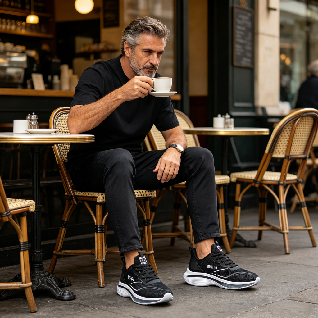 Mazomen® 【⏰Μισή τιμή σήμερα👟】 Συνιστάται από τον γιατρό: Άνετα παπούτσια για περπάτημα | Σχεδιασμός στήριξης καμάρας | Ανακουφίζει αποτελεσματικά από την κόπωση | Ανακουφίζει από τον πόνο | Αδιάβροχα και αντιολισθητικά | Ασφαλές περπάτημα👞