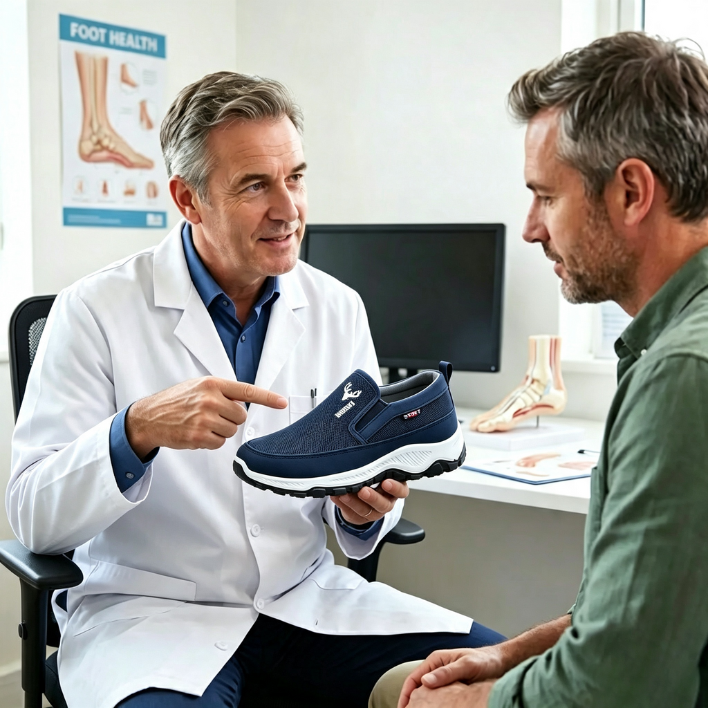 Mazomen® 【⏰Μισή τιμή σήμερα👟】 Αυτά τα παπούτσια είναι ιδανικά για ολοήμερες δραστηριότητες | Σχεδιασμός στήριξης καμάρας | Ανακουφίζει αποτελεσματικά από την κόπωση | Ανακουφίζει από τον πόνο | Βελτιωμένη αδιάβροχη και αντιολισθητική απόδοση👞