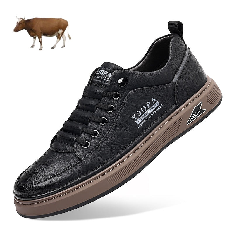 Mazomen®【⏰50% έκπτωση για περιορισμένο χρονικό διάστημα! 】Πολυτελή δερμάτινα παπούτσια από αυστραλιανό δέρμα μοσχαριού | ανακούφιση από τον πόνο στα πόδια για 3 ημέρες