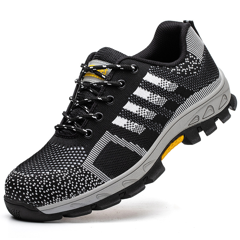 Mazomen®【⏰Σήμερα στη μισή τιμή👟 】Ανδρικές μπότες εργασίας με ατσάλινο καπάκι στη μύτη | Αντιολισθητικά ανθεκτικά στα τρυπήματα| παπούτσια ασφαλείας | άνετα παπούτσια εργασίας