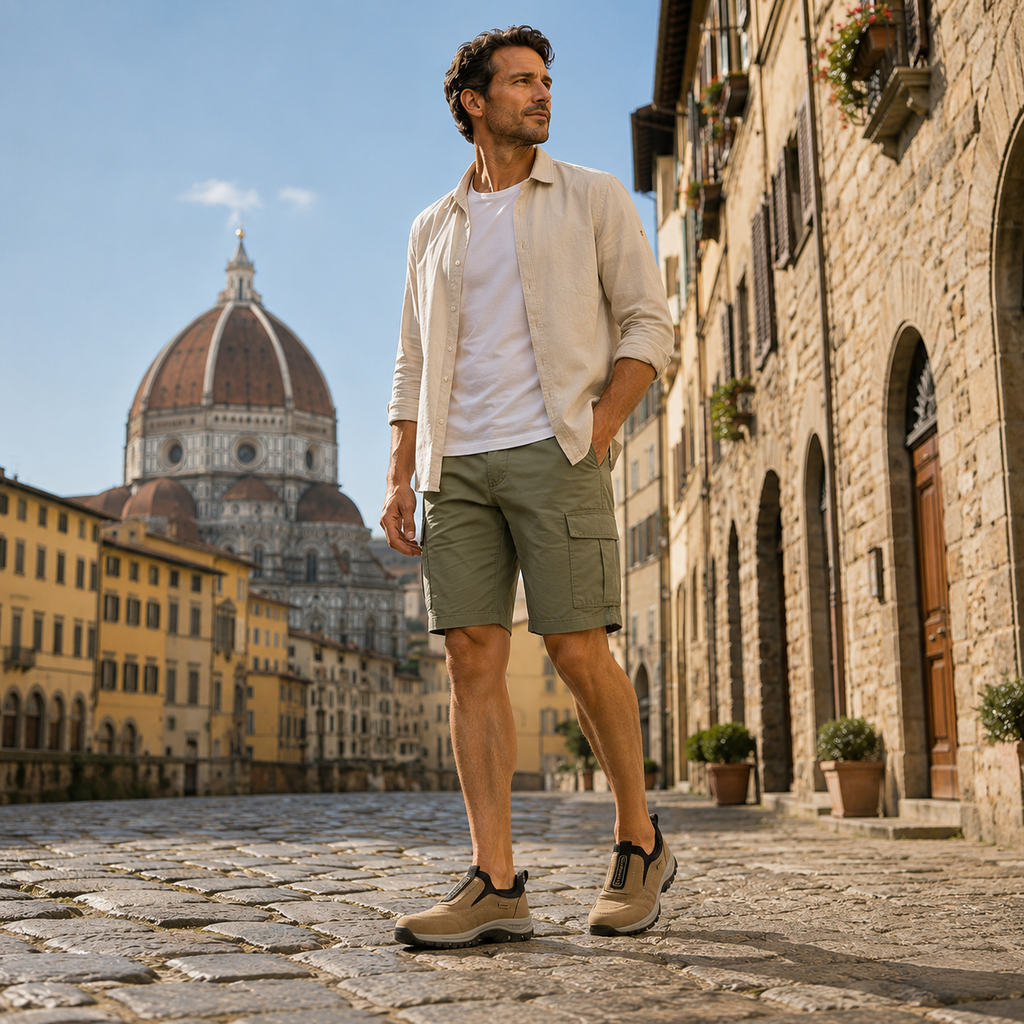 Ortopedická obuv SHELLSEN® [🔥Dnes za poloviční cenu! 🎁] Pohodlná vycházková obuv 👟 Podpora klenby | Účinně ulevuje od bolesti nohou, bolesti klenby a únavy nohou ✅