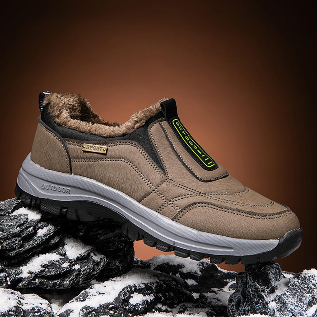 ⚡Omezený slevy 50% —— Ergonomická ortopedická obuv s chloupkatou podšívkou, ulevuje od bolestí nohou, zad a kloubů, unisex