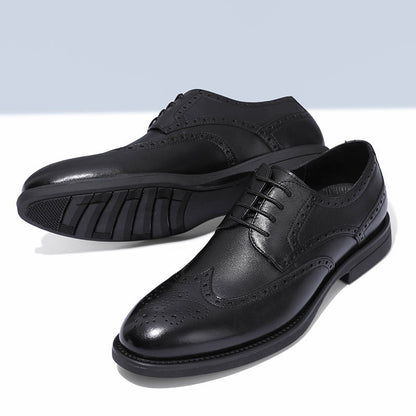 Mazomen®【🎁Σήμερα με έκπτωση 50%】✅Δερμάτινα παπούτσια υψηλής ποιότητας | Ανακουφίζει από τον πόνο στις αρθρώσεις 👞 |Άνετο περπάτημα